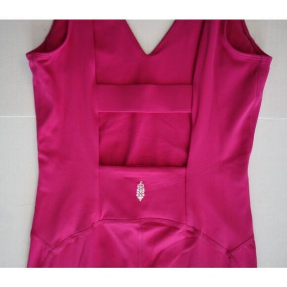 FP Movement OB1745676 WMN Sz S Berry/LT Purple Never Better 1-Piece Jumpsuit - Picture 4 of 8